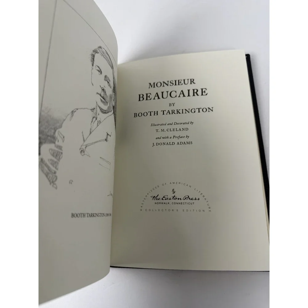 Easton Press Masterpieces Monsieur Beaucaire by Booth‎ Tarkington